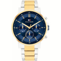 Tommy Hilfiger 1710710 Tyson Ανδρικό Ρολόι Πολυλειτουργικό Δίχρωμο 44mm